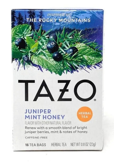 Tazo Juniper Mint Honey Tea (16 bags)