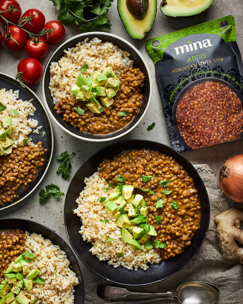Mina Addis Moroccan Lentils Stew
