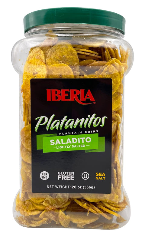 Iberia Lightly Salted Plantain Chips (20 oz)