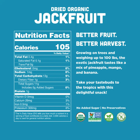 Mavuno Harvest Organic Dried Jackfruit (2 Oz)