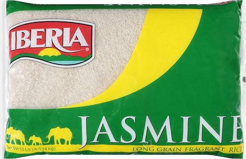 Iberia Jasmine Long Grain Fragrant Rice (5 lbs)