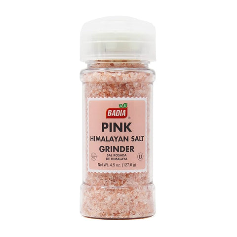 Badia Pink Himalayan Salt Grinder (4.5 oz)