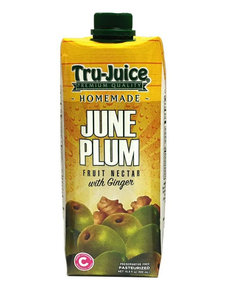 Tru-Juice June Plum Fruit Nectar with Ginger (16.9 oz)
