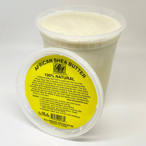 100% Natural African Shea Butter - open cover