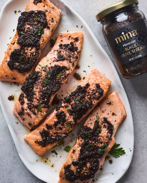 Mina Black Olive Spread (7 oz)