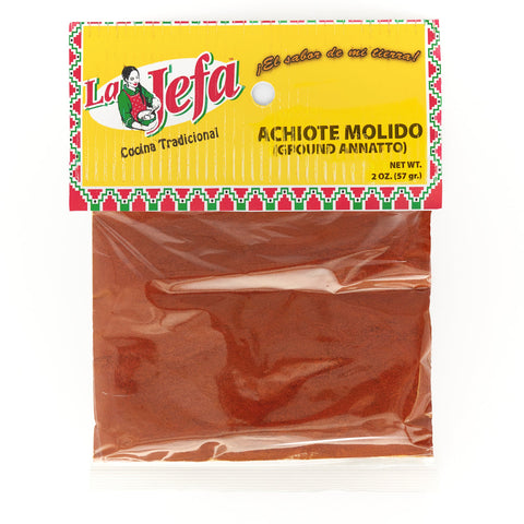 La Jefa Achiote Molido (Ground Annatto) 2 oz