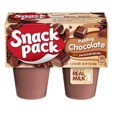 Snack Pack chocolate