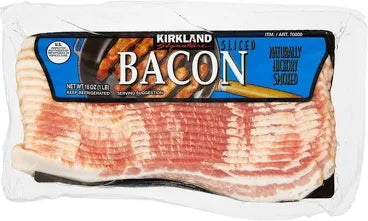 KIRKLAND Sliced Bacon Naturaly Hickory smoked (1 Ib)
