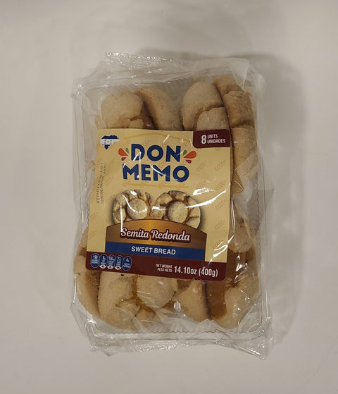Don Memo Semita Redonda/Sweet Bread (14.10 oz)