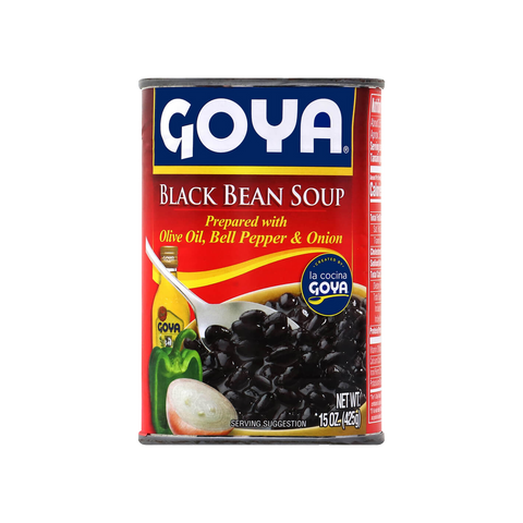 Goya Black Bean Soup (15 oz can)
