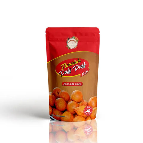 Flourish Spices Puff Puff Mix - Chocolate Flavor (13 oz)